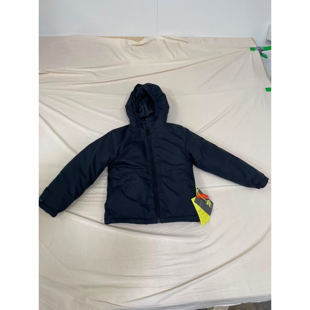 All in Motion Kids 3-in-1 Jacket Black Hooded Winter Coat S 6/7 9K9Z9L NEW